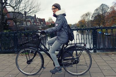 Amsterdam city cycling